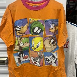 vintage 90s single stitch looney tune tee large 